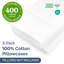 Ensemble de taies d'oreiller 100% coton, taies d'oreiller de luxe à densité de tissage 400 fils, doux et respirant, ensemble de 2-106537246-106537248