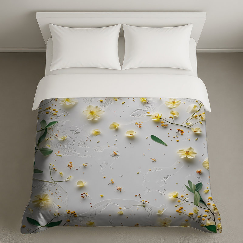 Housse de couette Floral Bedding Nature, Très grand lit