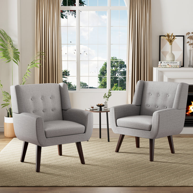 Fauteuil Avae, Gris clair