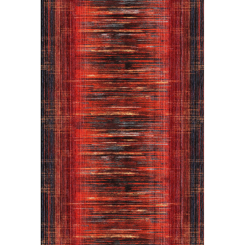 Tapis intérieur / extérieur Valrea, Tapis de couloir 4 pi x 8 pi 3 po