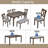 6 Piece Kitchen Dining Set-106608085