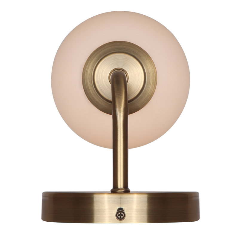 Kywuan Steel Armed Sconce, Gold