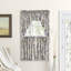 Emogene Toile Cotton Tailored 42'' Window Valance-2056952156