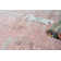 Mineral Abstract Area Rug in Red Orange