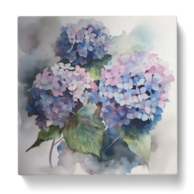Hydrangea Watercolour No.1 - No Frame Print