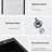 33X22" Black Quartz Composite Sink, Strong And Construction Kitchen Granite Feel, Design