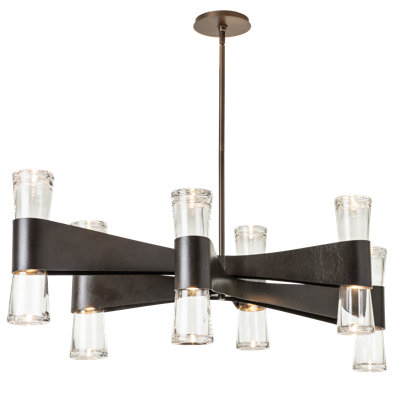 Bellis 6-Arm 12-Light Oval Chandelier