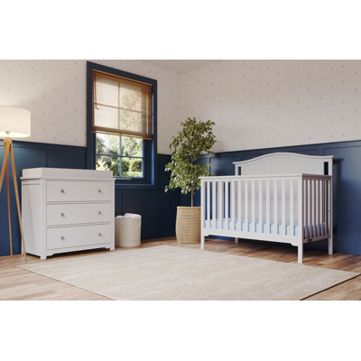 Hampton Arch Top 2-Piece Nursery Furniture Set