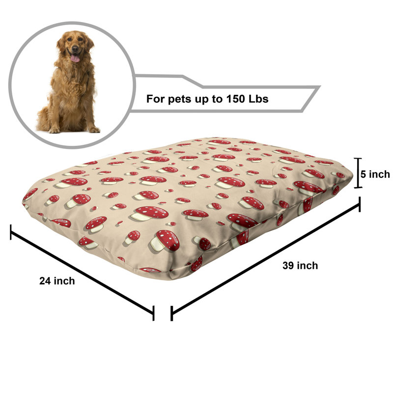 Lit pour chien Mushroom, Amanita