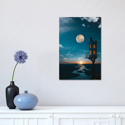 Aerie 1 Piece Wrapped Canvas Wall Art