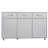 Modern Three Doors Side Table With Drawers