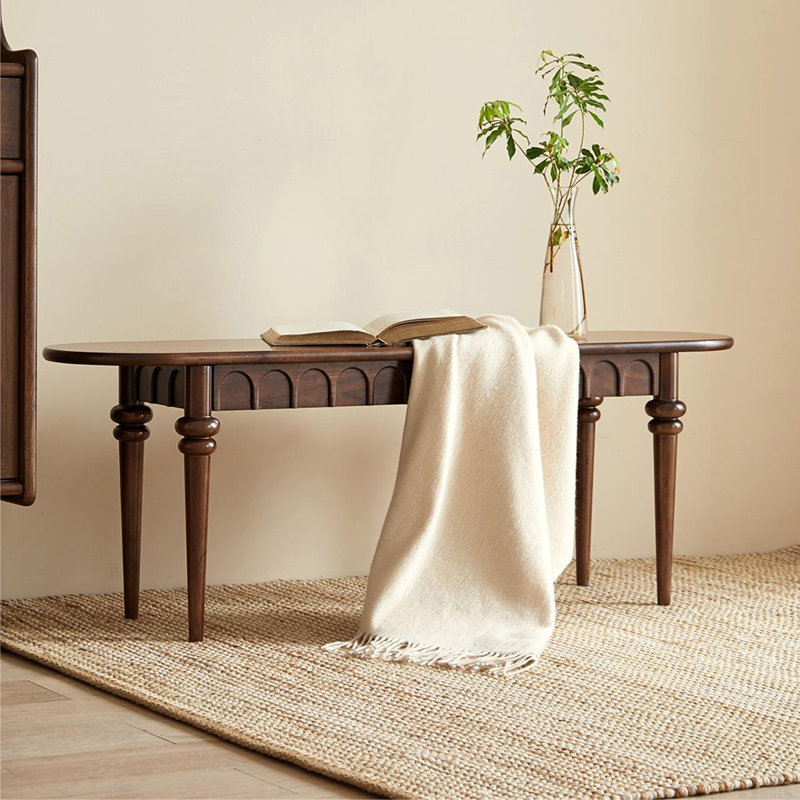 Tenesia Solid Wood Bench