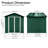 Outdoor Storage Sheds 6Ftx4ft Apex Roof-123513275