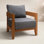 Keaton Teak Patio Lounge Chair