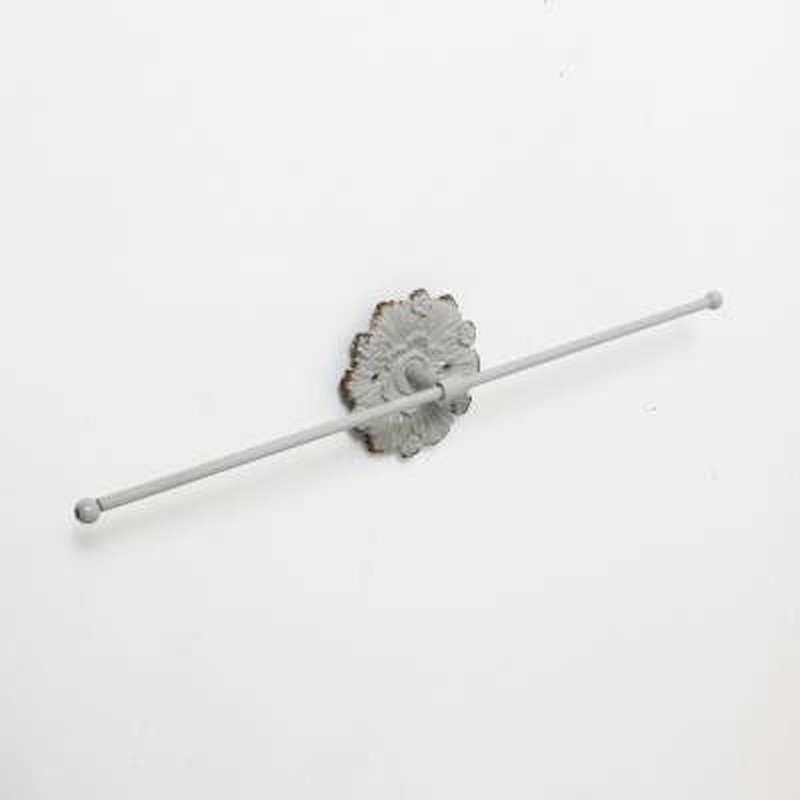 Metal Wall Organizer with Key Hooks