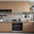 36 inch 900 CFM Convertible Insert Range Hood 4 Speed Quiet Stainless Steel Panel Push Button Control with LED Lights-120430908