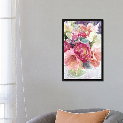 Garden Vase 1 Piece Wall Art on Canvas