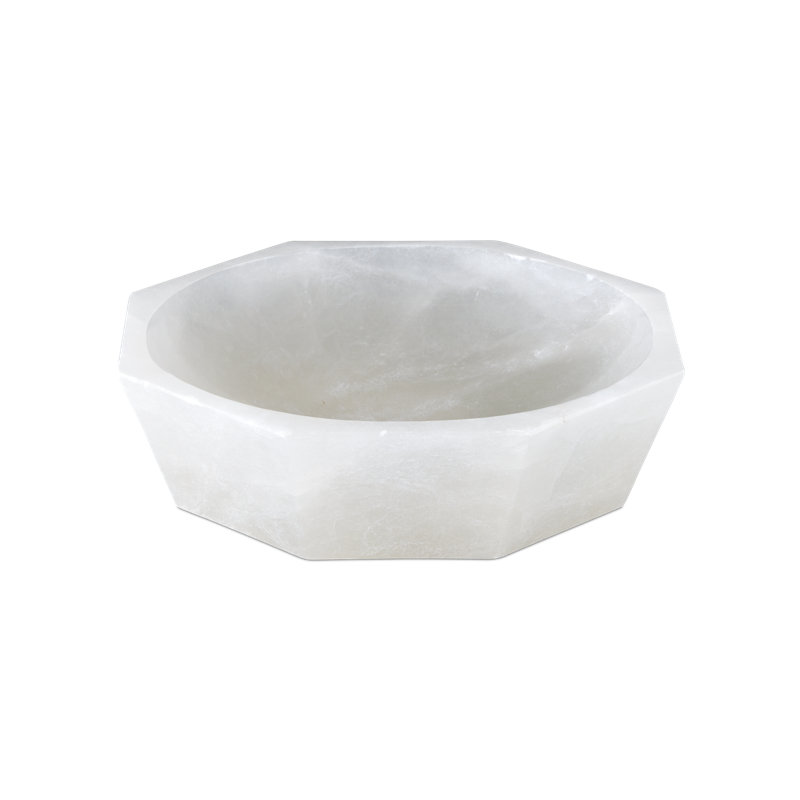 Waystone Handmade Alabaster Decorative Bowl 1
