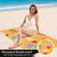 Serviette de plage 1Pcs Ice Cream Cone, avec un motif ludique de cônes fondants avec des paillettes colorées sur fond gaufré. Grande microfibre, parfaite pour les voyages, la natation et les voyages, unisexe.