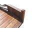 Pont de jardin en bois Sunburst