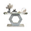 Miroir d'entrée hexagonal en cristal Sparkling