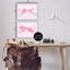«Sprinting Jungle Animals in bottes», ensemble de 2 giclées par Daphne Polselli-1189383386-1189383365