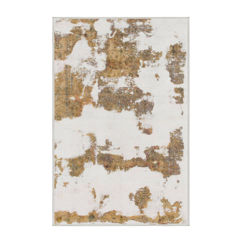 Abstract Indoor Rug, Rectangle 5' x 7'