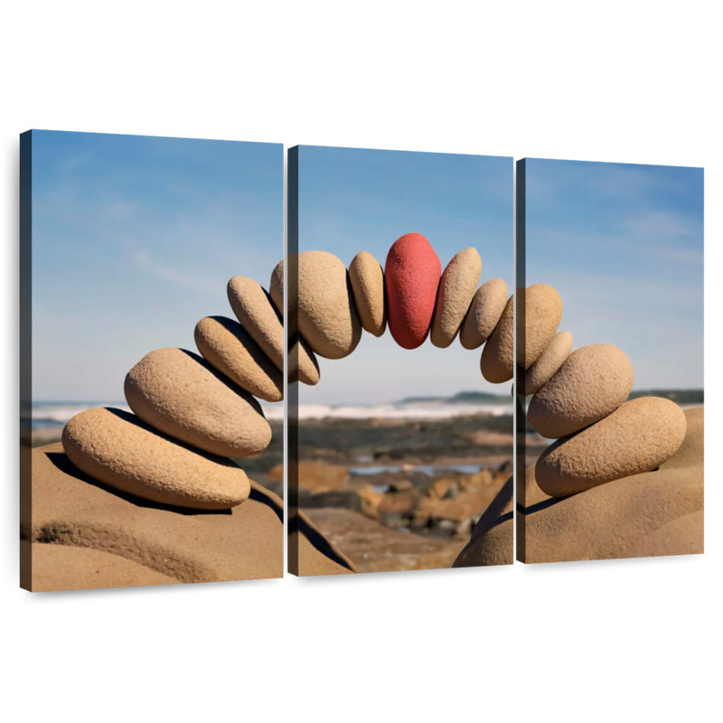 Gillard Beach Stone Arch, 32" H x 50" W