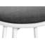 Tabouret de bar pivotant 30,5 po Latéral