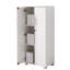 Fonte Storage Cabinet with Lock, 2 Door 2 Shelf Storage Cupboard File Cabinet-126002819