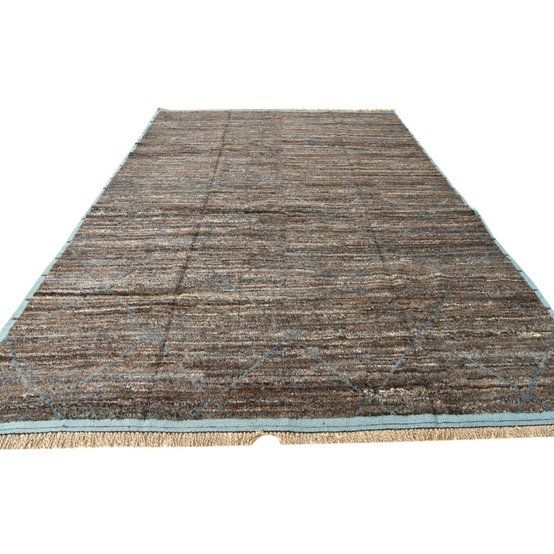 Tapis brun 9x12 Pinson