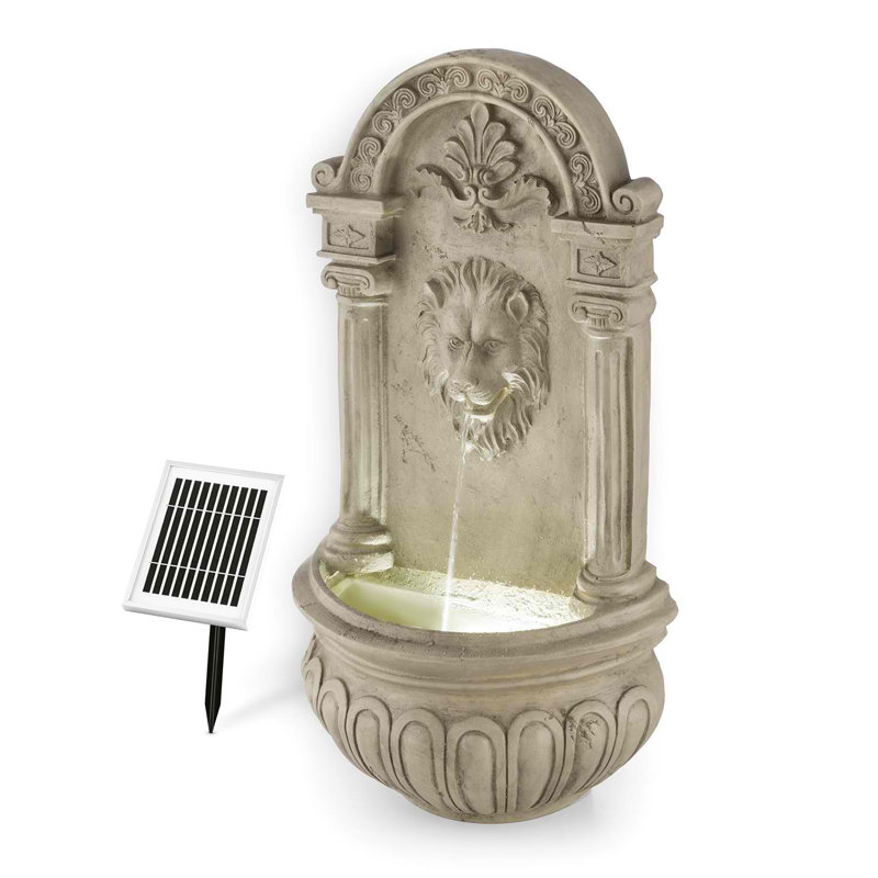 Acrylic Weather Resistant Sculptural Fountain with Light