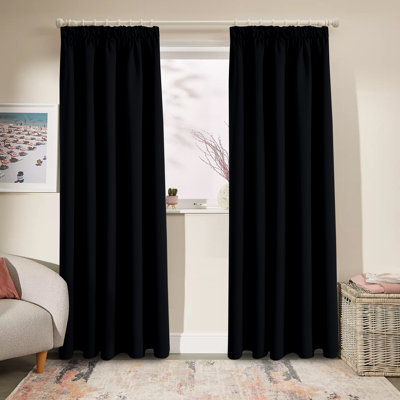 Iknoor Room Darkening Curtain Pair