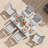 67” HDPE Outdoor Dining Table With Umbrella Hole-367096038