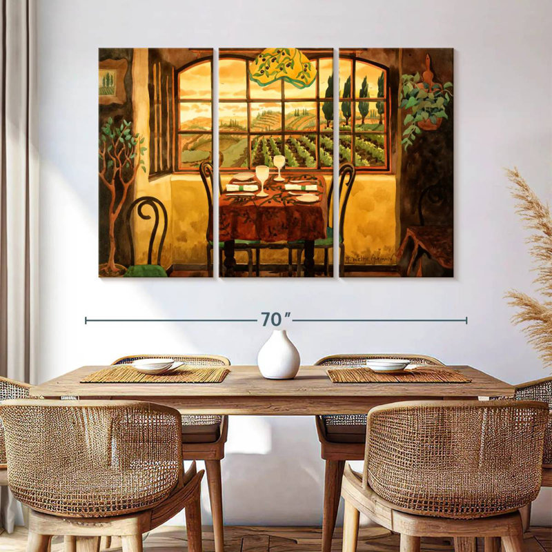 Yarlin Romantic Dinner, 42" H x 65" W