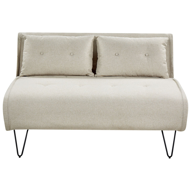 Jonesborough 2 Seater Sofa Bed, Light Beige