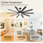 Ventilateur de plafond Modern Farmhouse-720925185