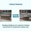 Table basse rotative au design unique