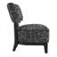 Fauteuil d'appoint rembourré avec dossier incliné Swirle-1456677681