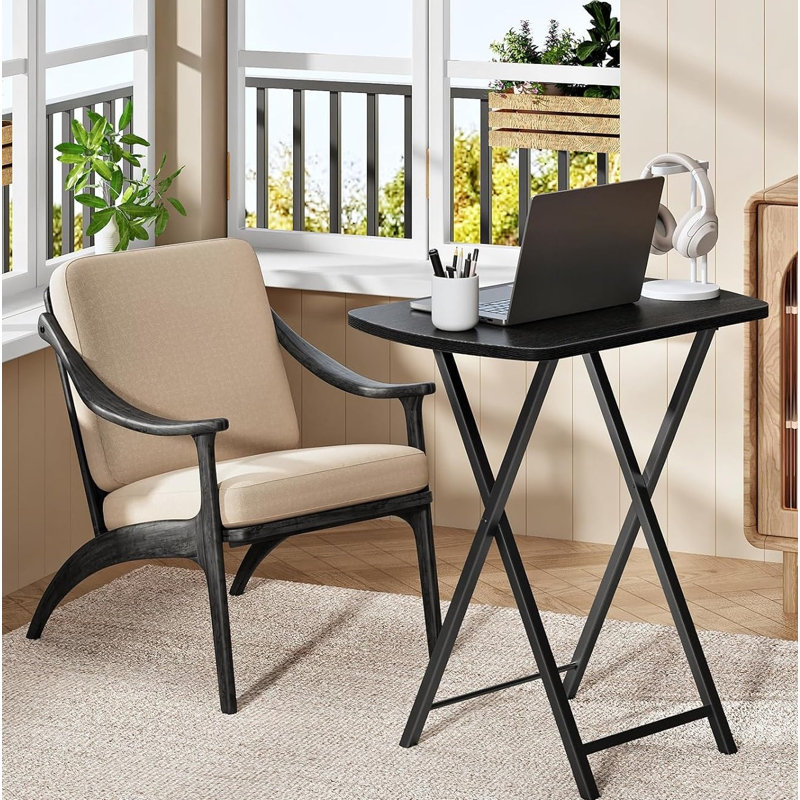Folding Table, Black