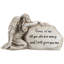 Statue de jardin en pierre ange inspirée «Come To Me» - 11,5 po