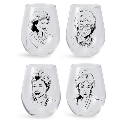 16oz. Stemless Wine Glass Set
