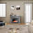 Freestanding Electric Fireplace with Remote-1272029733