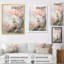 «Ulda Asian Art Rabbit Family», reproduction d'art sur toile-1288915652-1288915655