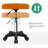 Rectangular Rolling Stool With Wheels-1898882713