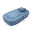 Fauteuil-lit moderne à compression 2 en 1 avec repose-pieds assorti, canapé-lit pliant convertible, aucun assemblage requis-131403364