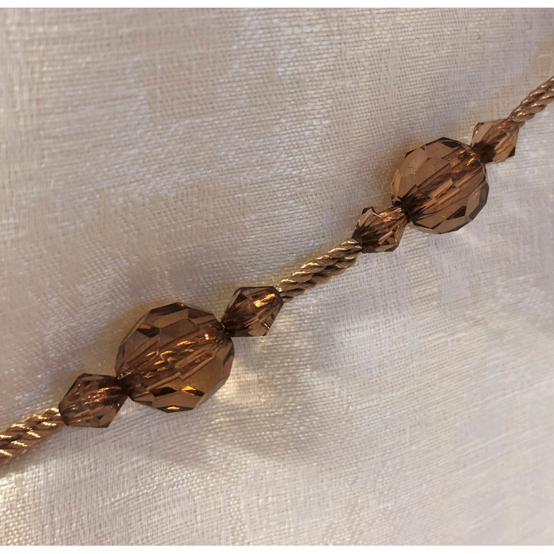 Trisler 1.5cm Curtain Holdback/Tieback, Chocolate