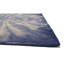 Tapis moderne touffeté à la main mauve-bleu marine 5 pi x 8 pi Rectangle Maeta