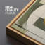 «Mid Century Shape Abstract Geometric Shapes», reproduction encadrée sur toile-111665210-98042272