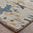 Casual Abstract, Gray/Yellow/Blue Area Rug-2005846701